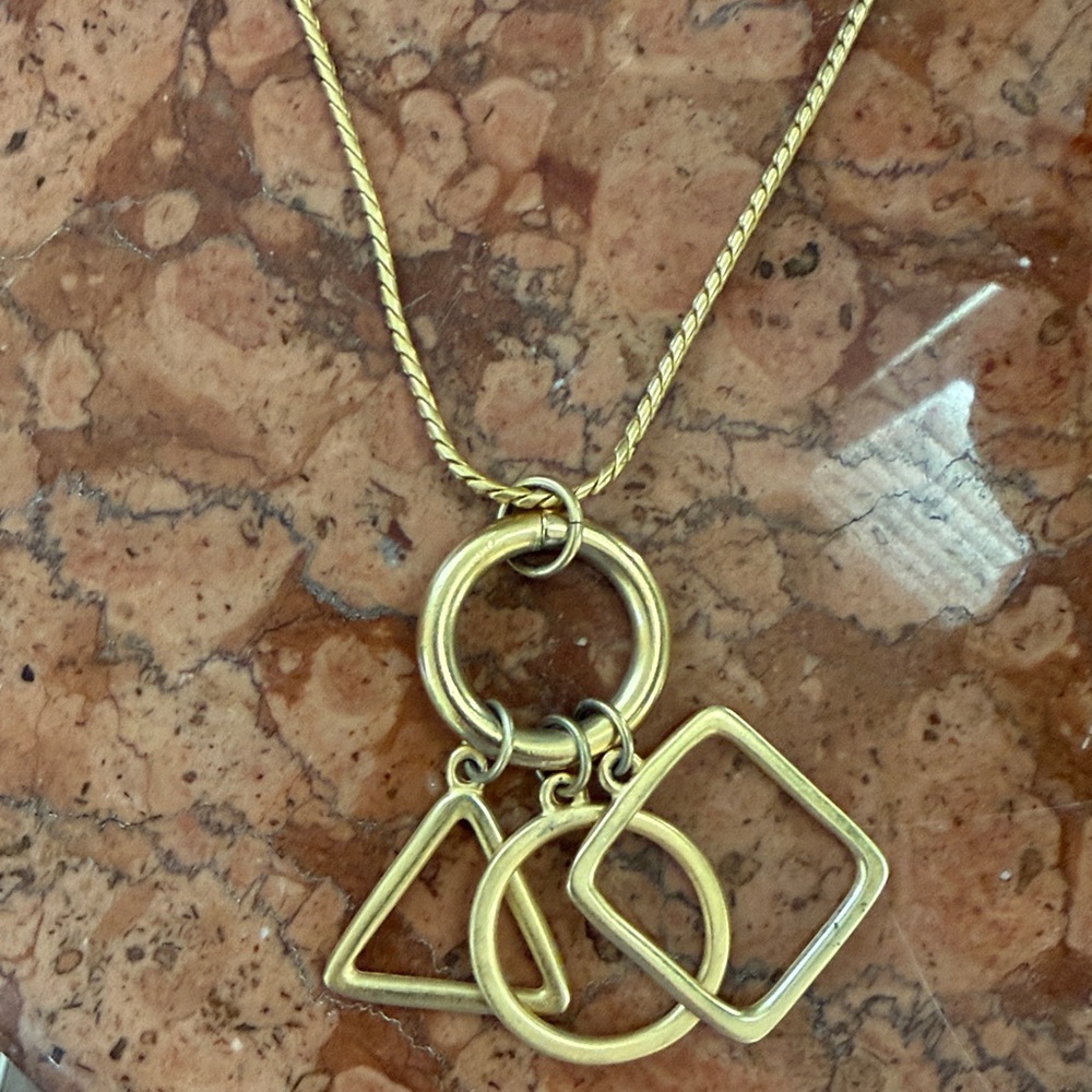 Vintage Anne Klein Gold Necklace
